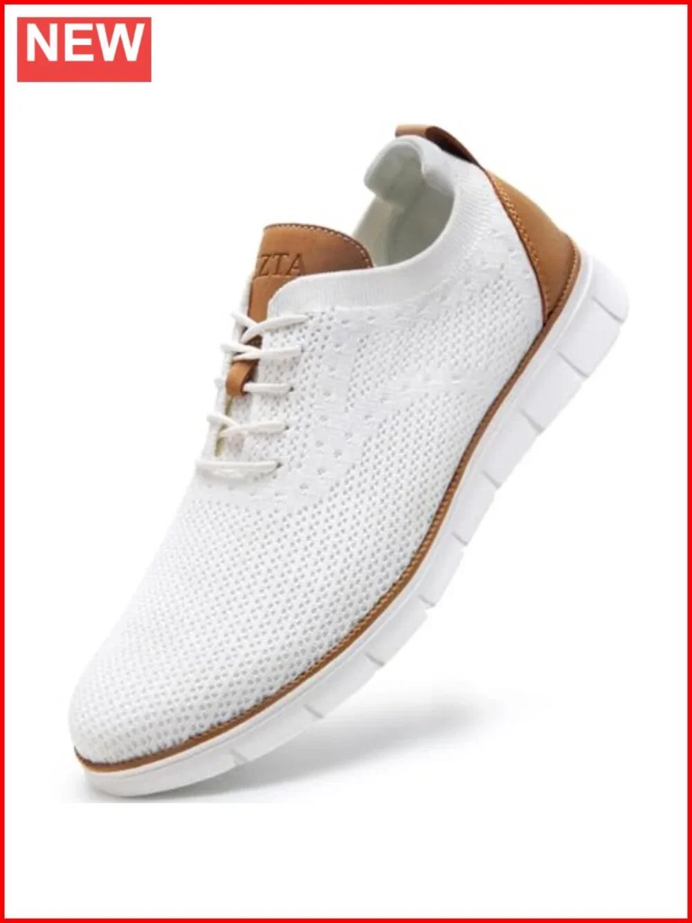 Men's Casual Dress Oxfords Sneakers Breathable Mesh Lightweight Walking Shoes